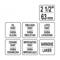YATO Pensula englezeasca AKRYL MA2,5" (63 mm)..